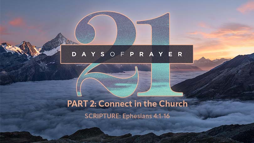 21 Days of Prayer - Part 2 - Connect in the Church