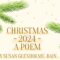 Christmas 2024 - A Poem by Susan Glenholme-Bain